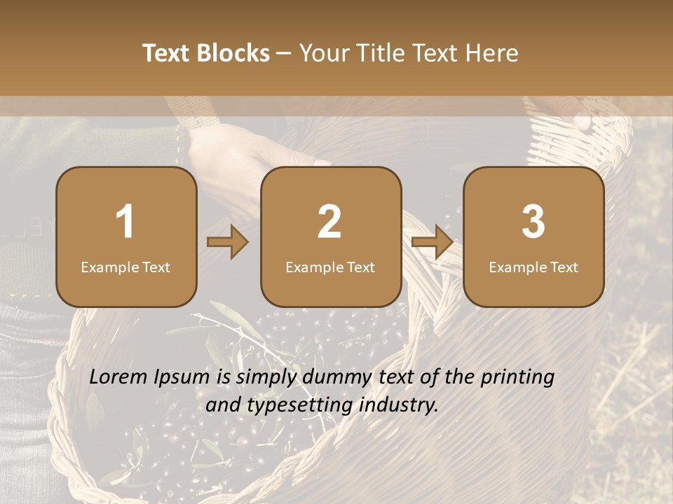 Tradition Mediterranean Harvest PowerPoint Template