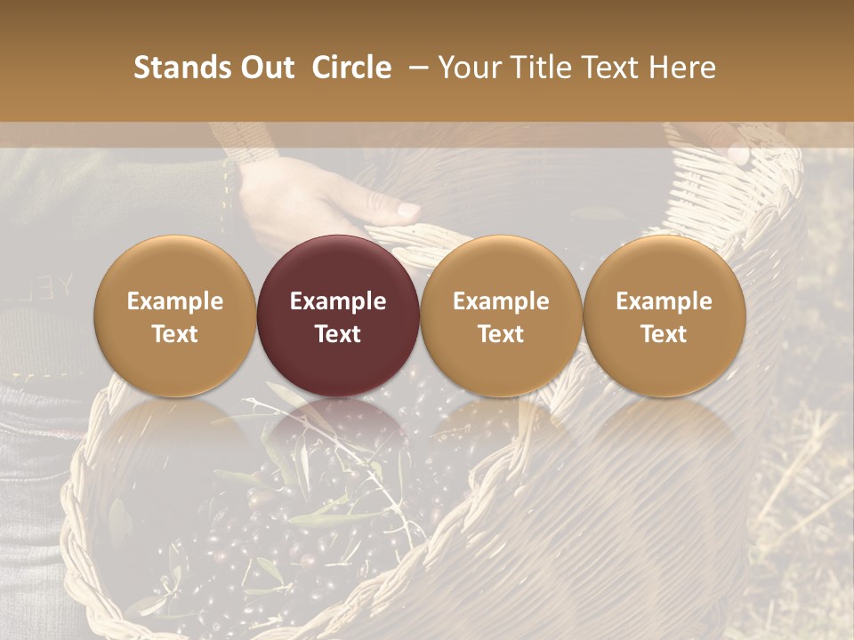Tradition Mediterranean Harvest PowerPoint Template