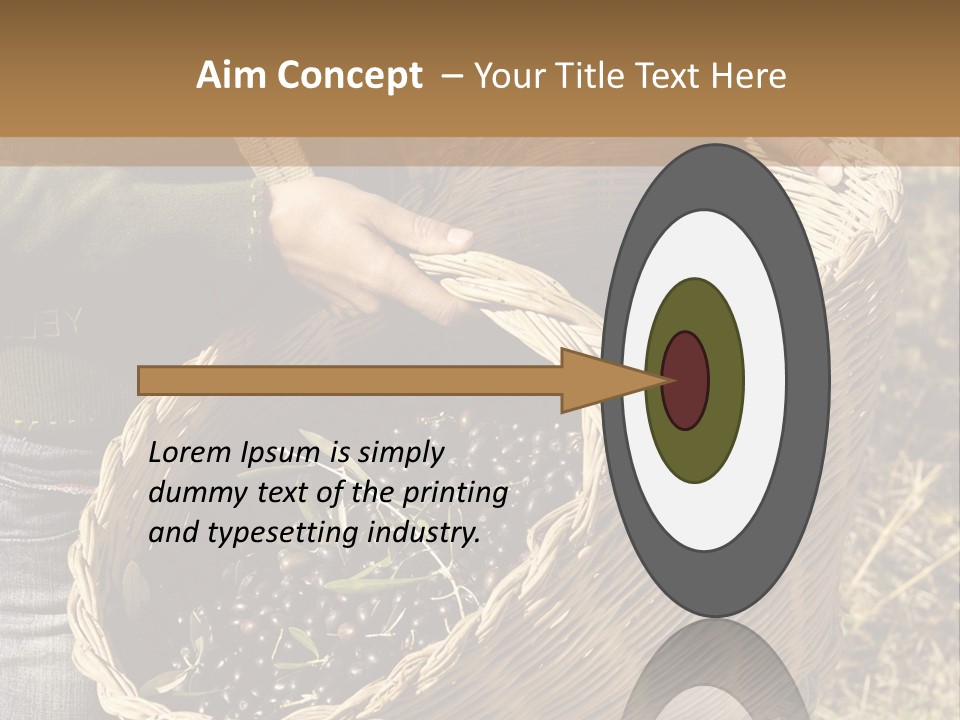 Tradition Mediterranean Harvest PowerPoint Template