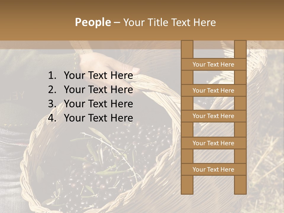 Tradition Mediterranean Harvest PowerPoint Template