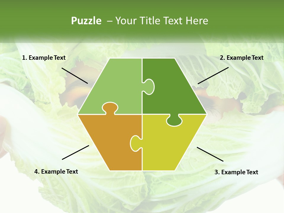 Female Lifestyle Diet PowerPoint Template