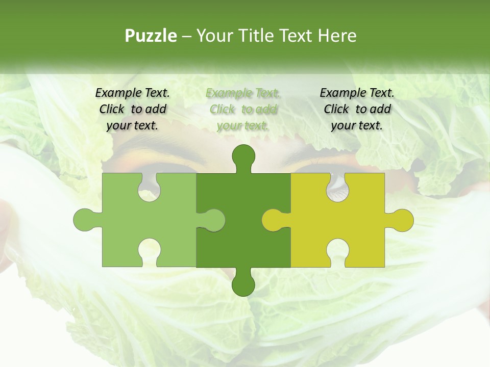 Female Lifestyle Diet PowerPoint Template