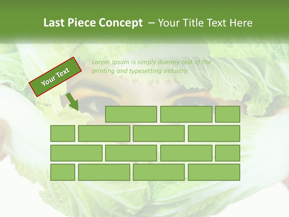 Female Lifestyle Diet PowerPoint Template