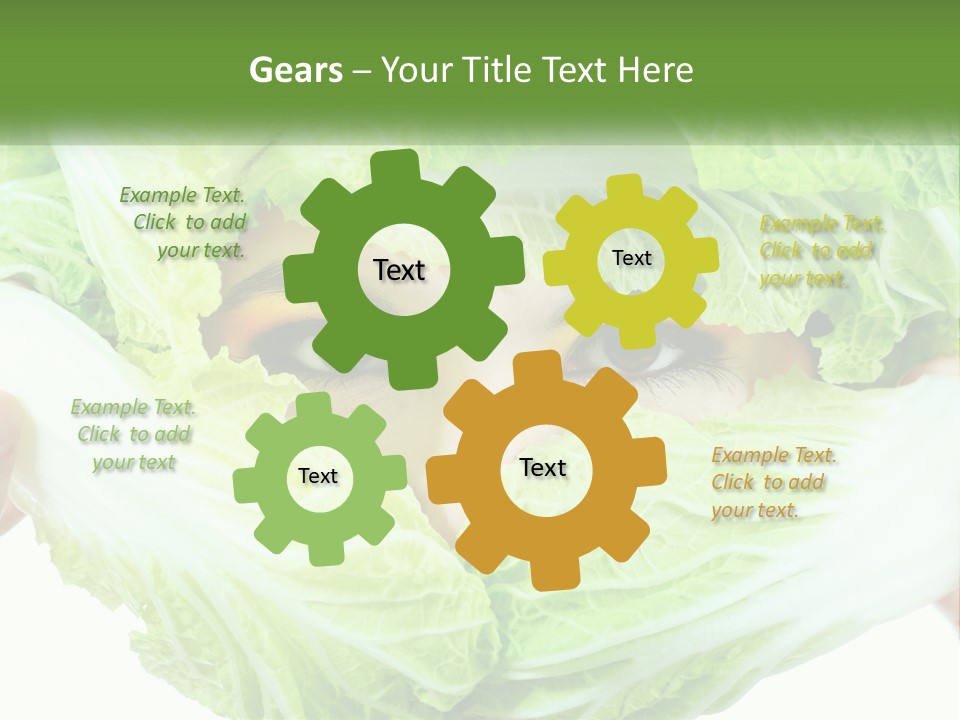 Female Lifestyle Diet PowerPoint Template