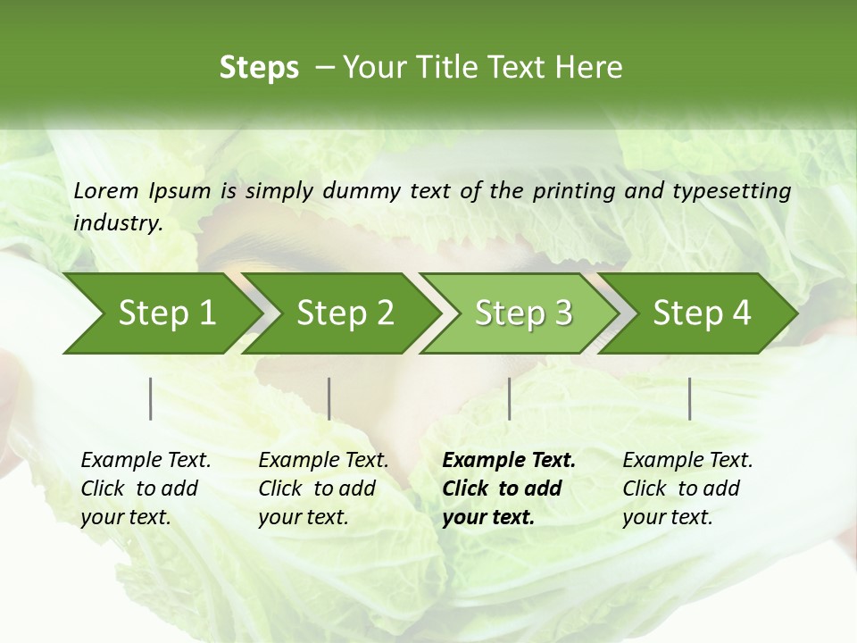 Female Lifestyle Diet PowerPoint Template