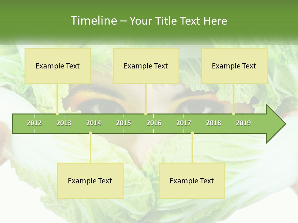 Female Lifestyle Diet PowerPoint Template