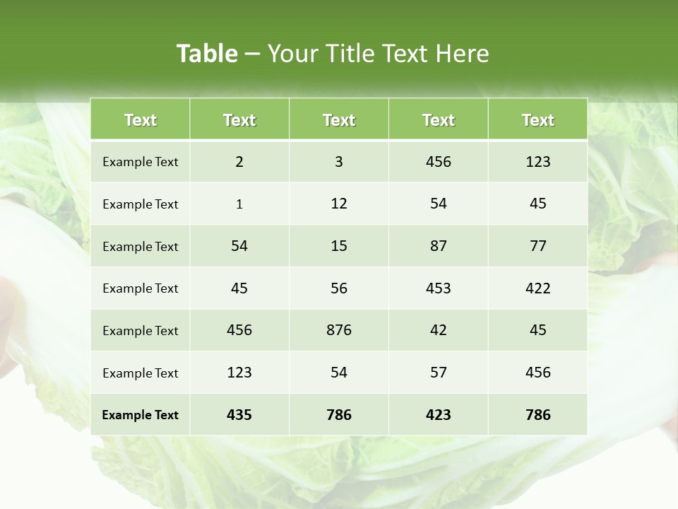 Female Lifestyle Diet PowerPoint Template