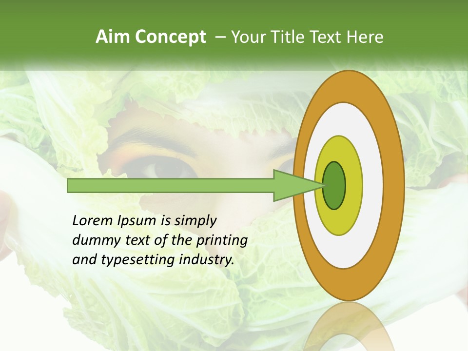 Female Lifestyle Diet PowerPoint Template