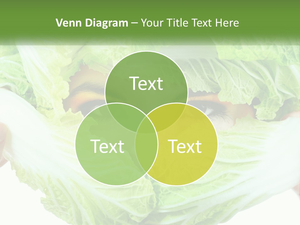 Female Lifestyle Diet PowerPoint Template