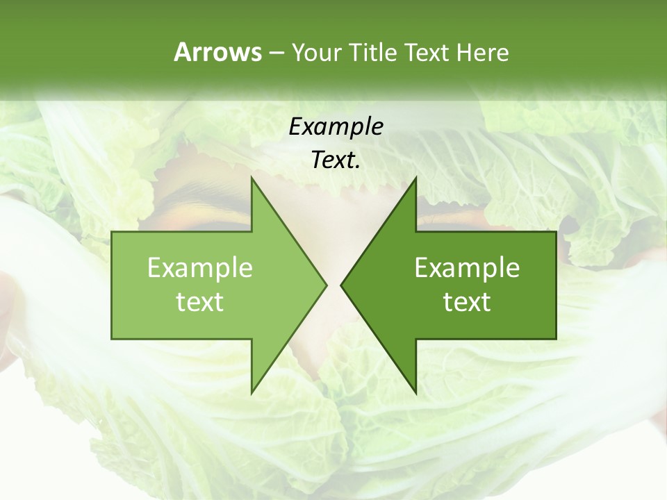 Female Lifestyle Diet PowerPoint Template