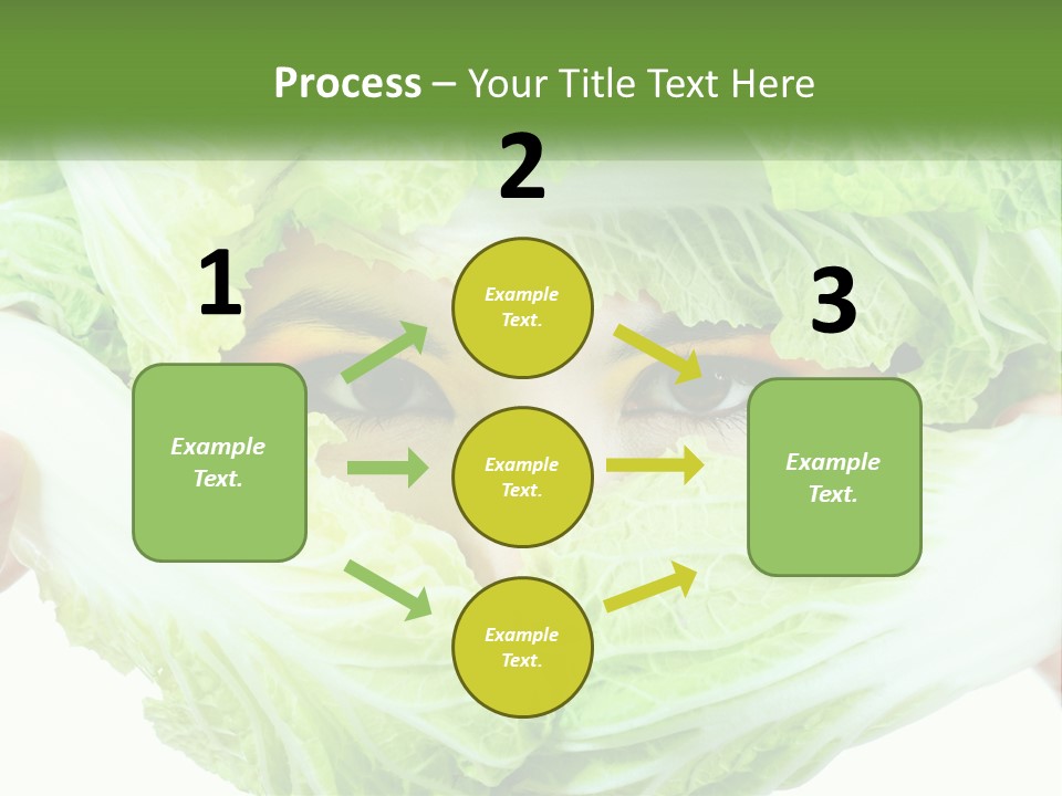 Female Lifestyle Diet PowerPoint Template