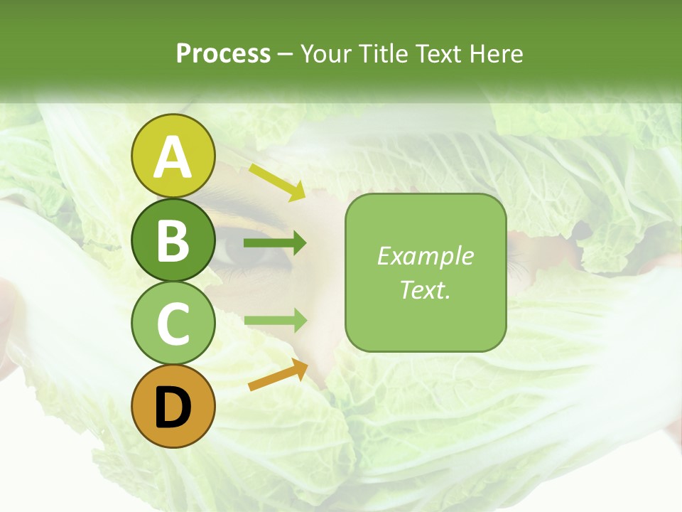 Female Lifestyle Diet PowerPoint Template