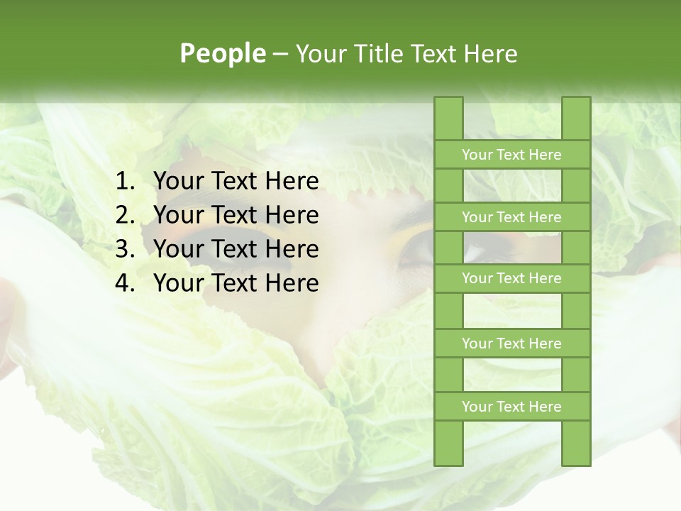 Female Lifestyle Diet PowerPoint Template