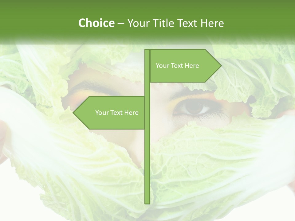 Female Lifestyle Diet PowerPoint Template