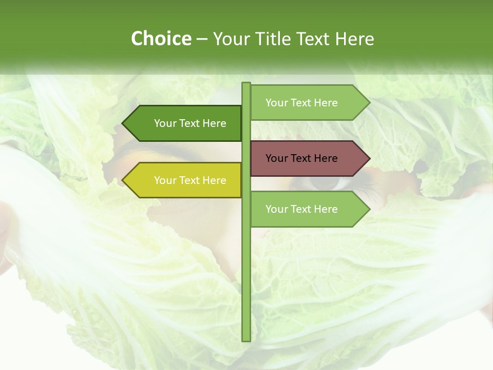 Female Lifestyle Diet PowerPoint Template