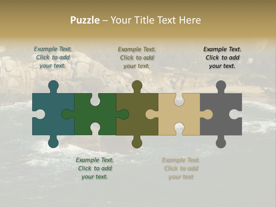 Tayrona Splash Water PowerPoint Template