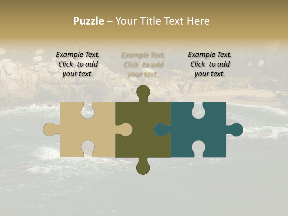 Tayrona Splash Water PowerPoint Template