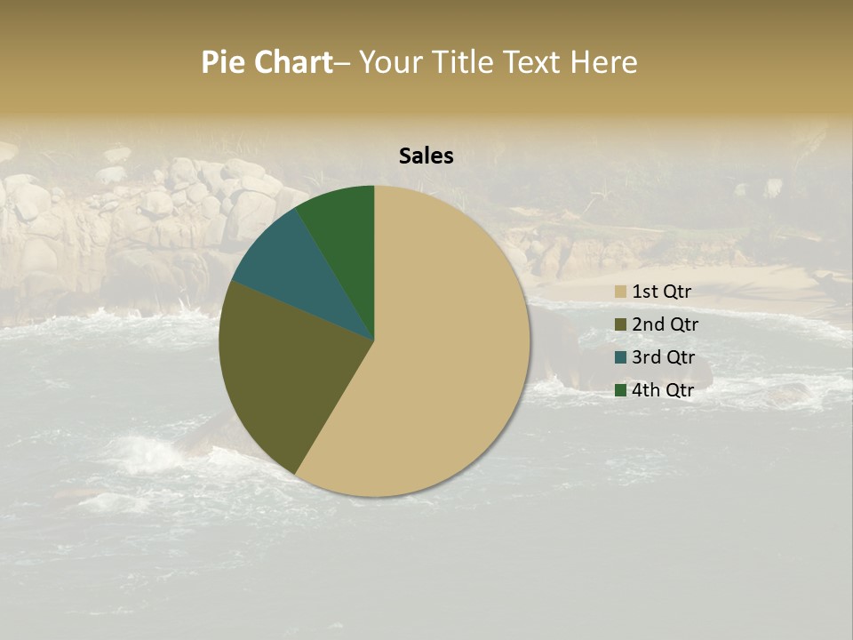 Tayrona Splash Water PowerPoint Template