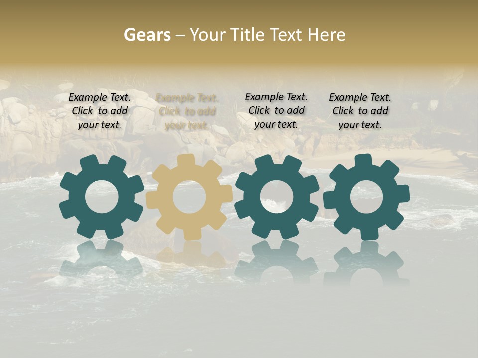 Tayrona Splash Water PowerPoint Template