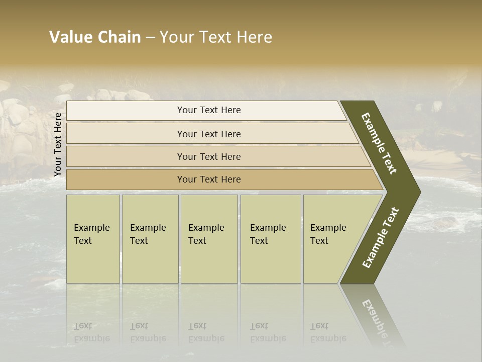 Tayrona Splash Water PowerPoint Template