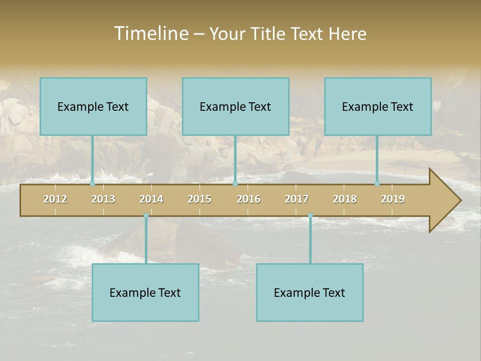 Tayrona Splash Water PowerPoint Template