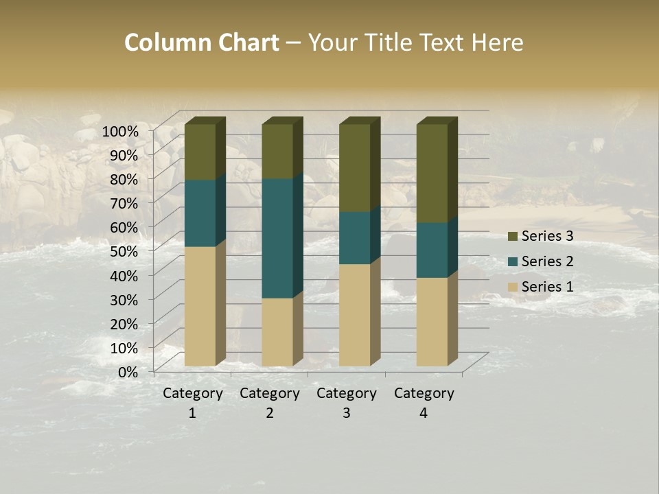 Tayrona Splash Water PowerPoint Template