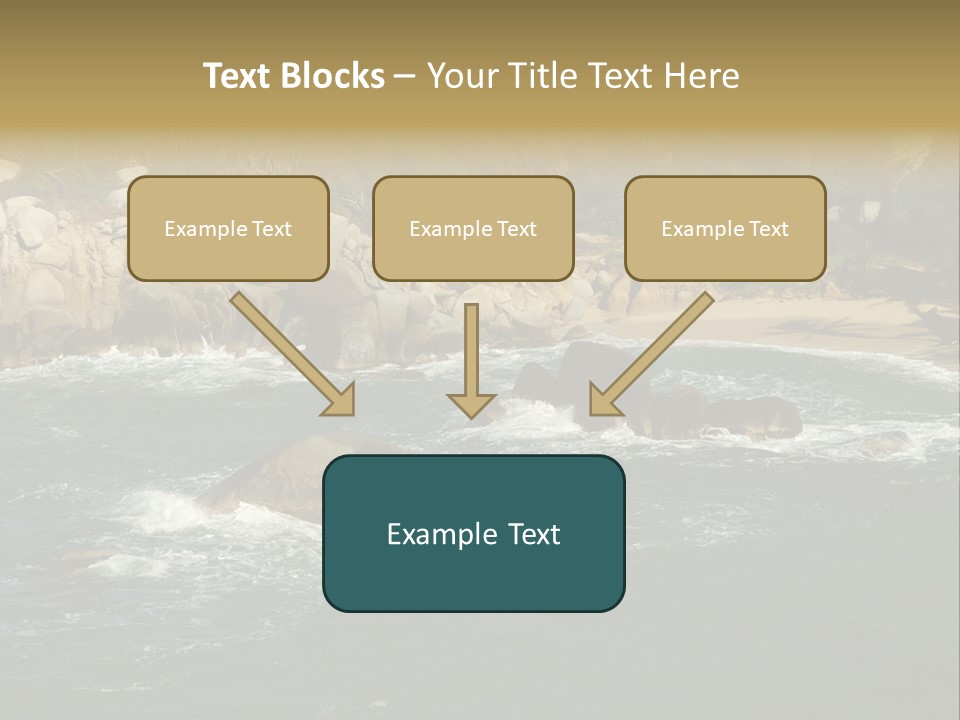 Tayrona Splash Water PowerPoint Template