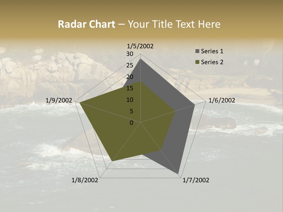 Tayrona Splash Water PowerPoint Template