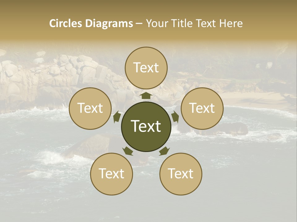 Tayrona Splash Water PowerPoint Template