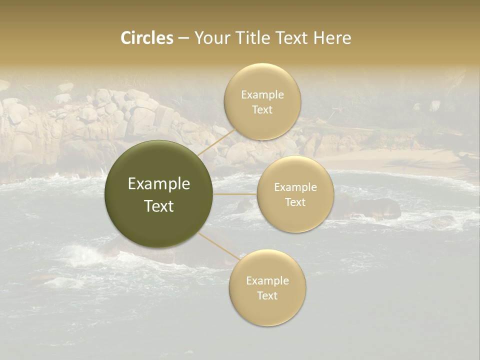 Tayrona Splash Water PowerPoint Template