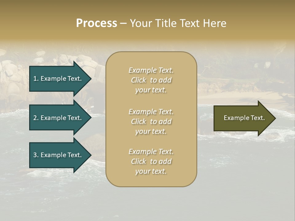 Tayrona Splash Water PowerPoint Template