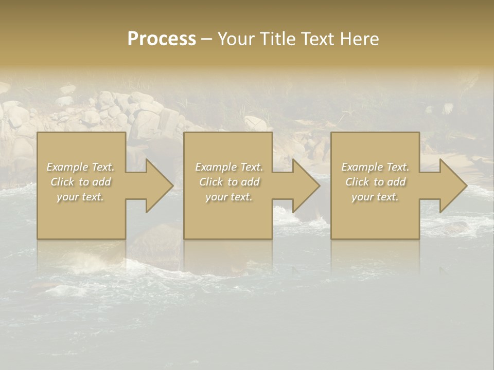 Tayrona Splash Water PowerPoint Template