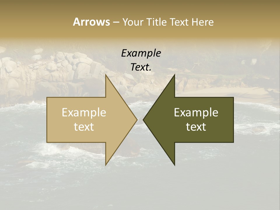 Tayrona Splash Water PowerPoint Template