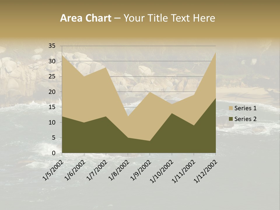 Tayrona Splash Water PowerPoint Template