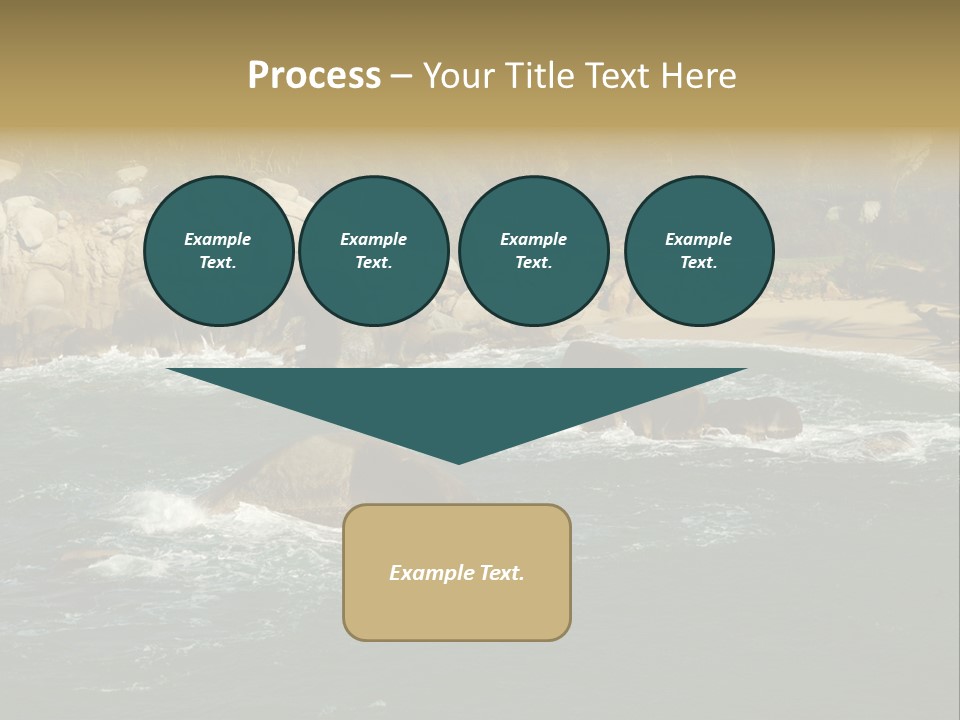 Tayrona Splash Water PowerPoint Template