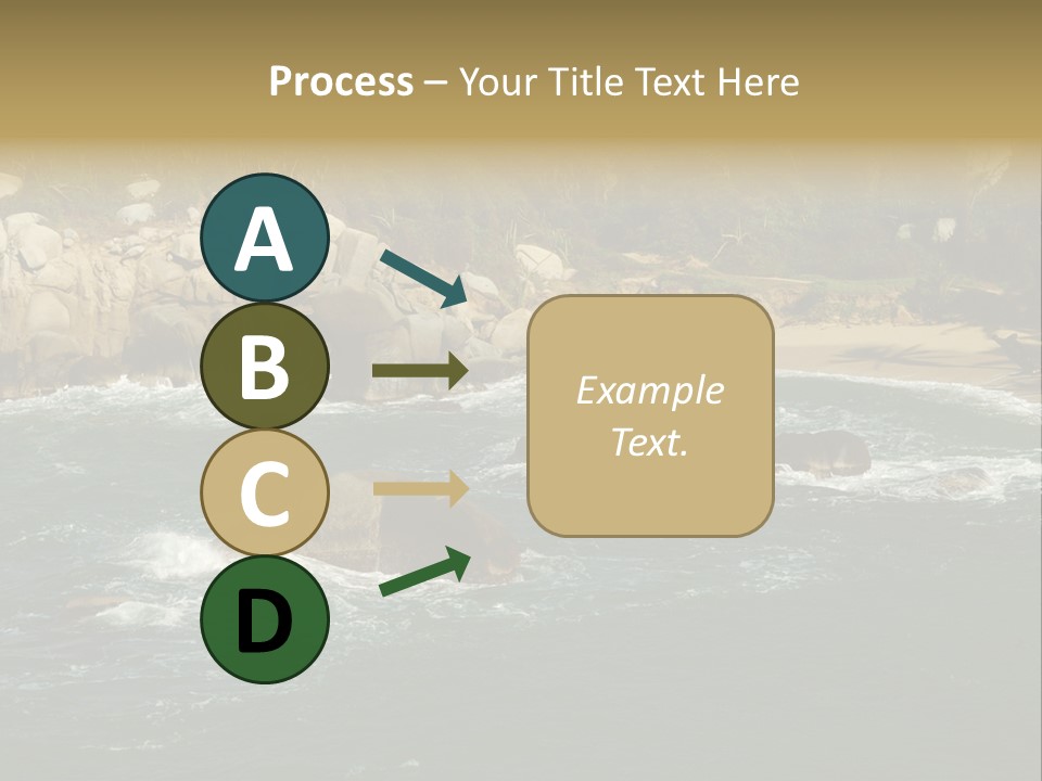 Tayrona Splash Water PowerPoint Template