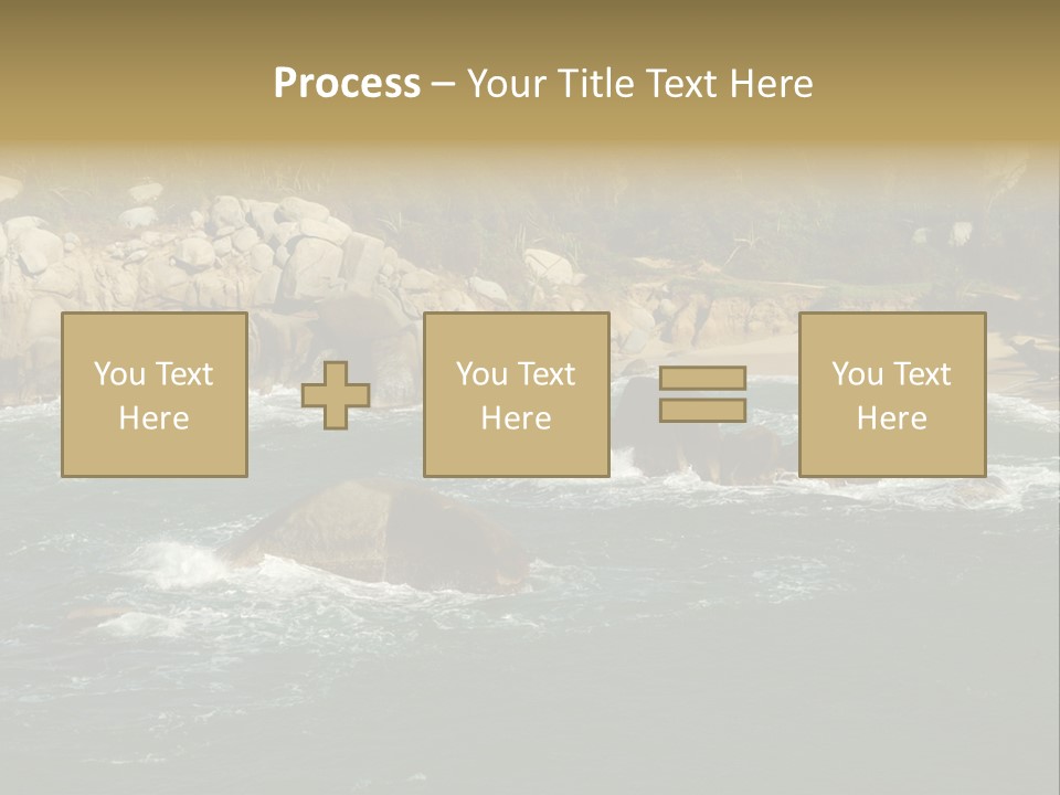 Tayrona Splash Water PowerPoint Template