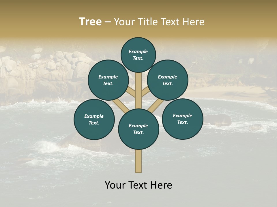 Tayrona Splash Water PowerPoint Template