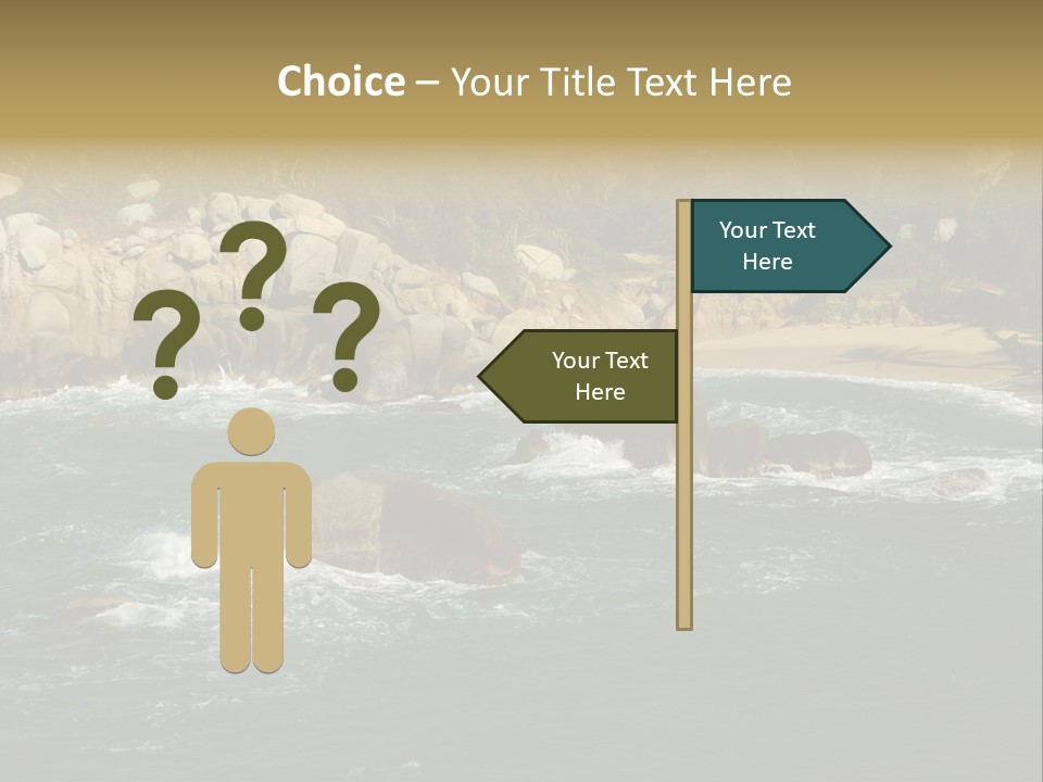 Tayrona Splash Water PowerPoint Template