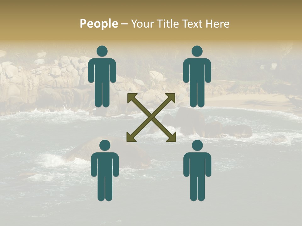 Tayrona Splash Water PowerPoint Template