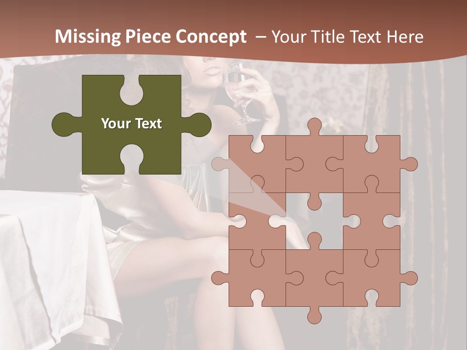 Femininity Elegance Cafe PowerPoint Template