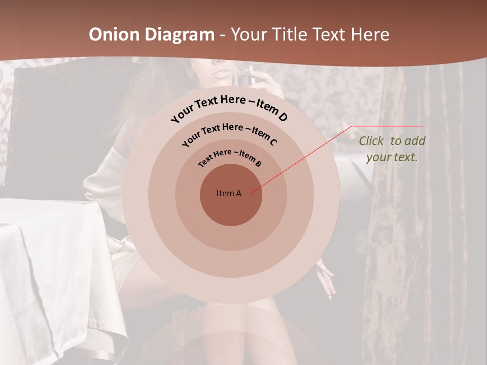 Femininity Elegance Cafe PowerPoint Template