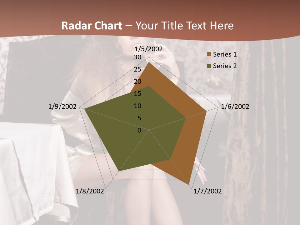 Femininity Elegance Cafe PowerPoint Template