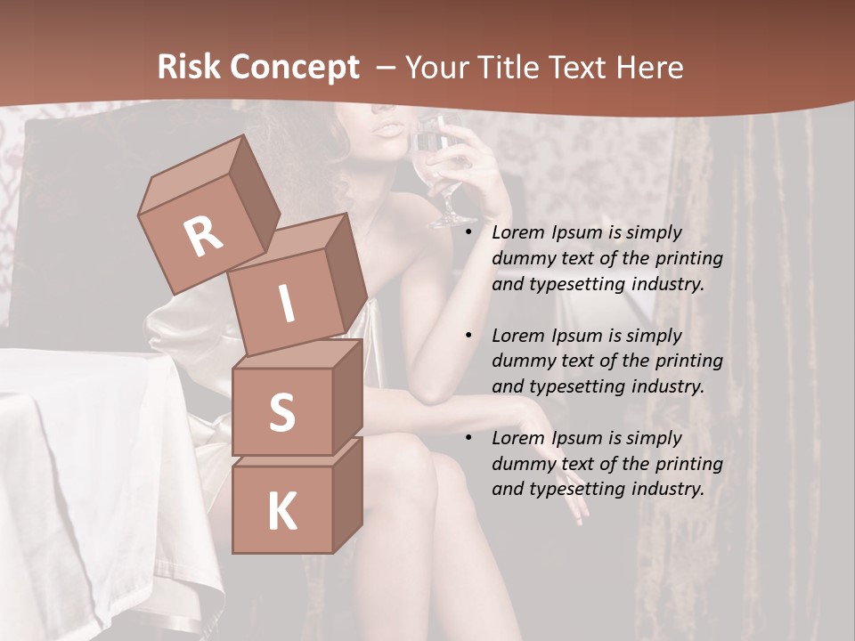 Femininity Elegance Cafe PowerPoint Template