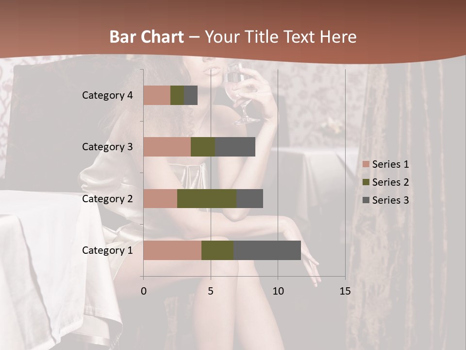 Femininity Elegance Cafe PowerPoint Template