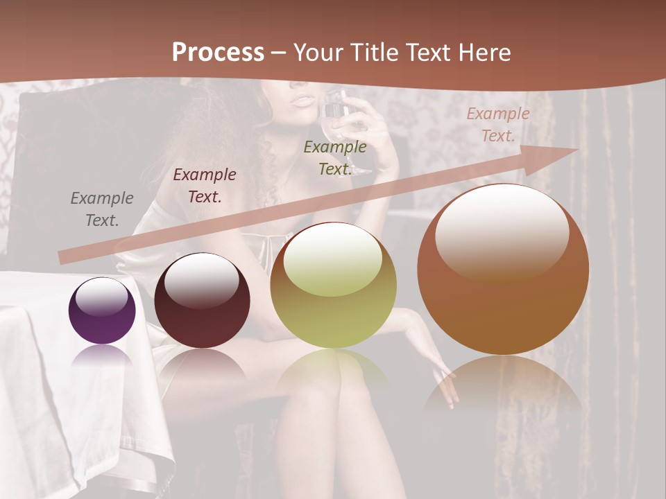 Femininity Elegance Cafe PowerPoint Template