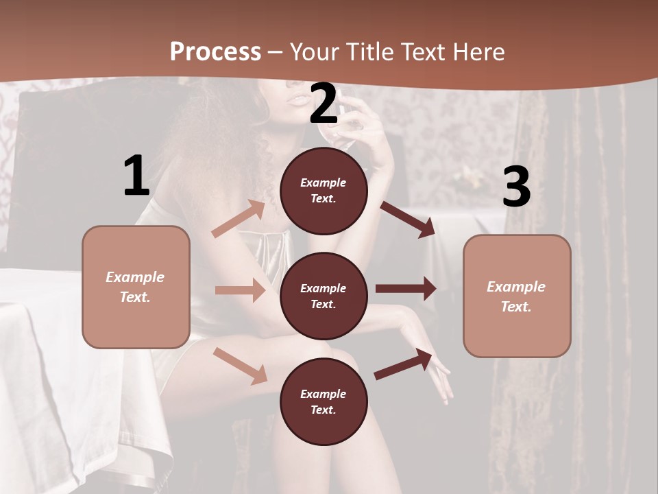 Femininity Elegance Cafe PowerPoint Template