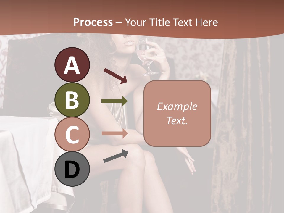 Femininity Elegance Cafe PowerPoint Template