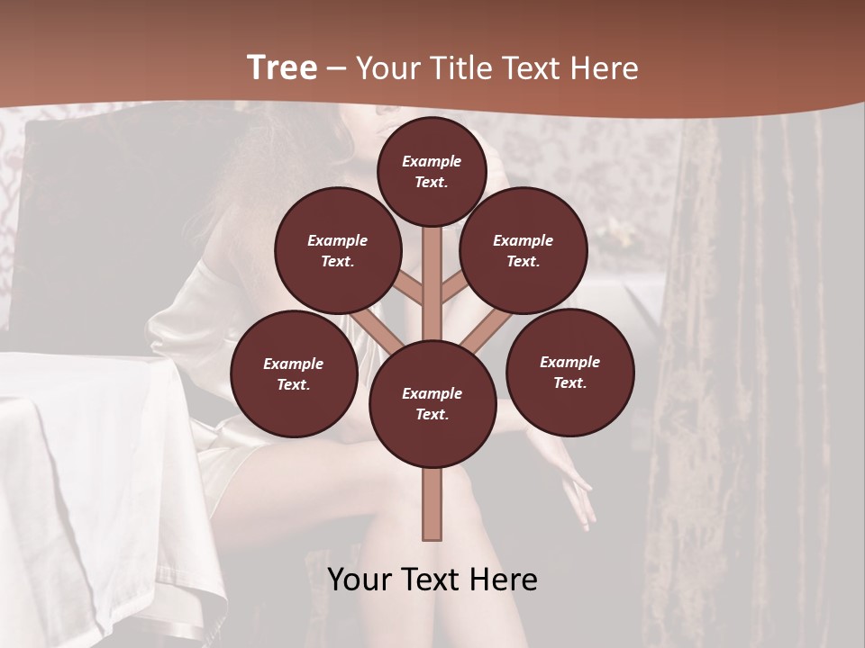 Femininity Elegance Cafe PowerPoint Template