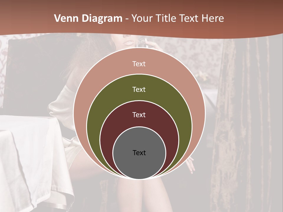 Femininity Elegance Cafe PowerPoint Template